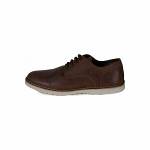 Leather lace up shoe