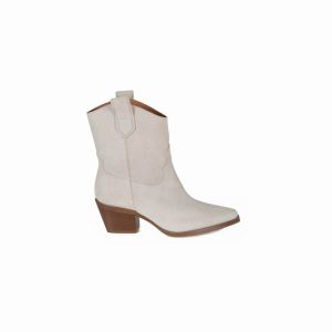 Leather cowboy boots