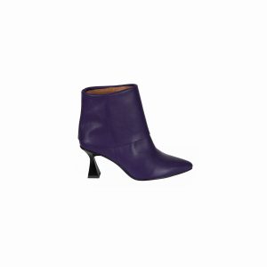Leather gaiter anlke boot